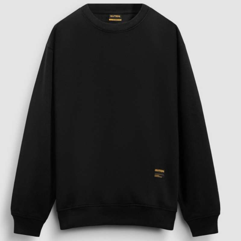Promo Guten Inc Sweater Polos Hitam Pria Black Holic Crewneck Diskon 63 Di Seller Guteninc Official Store Ciseureuh 2 Kota Bandung Blibli