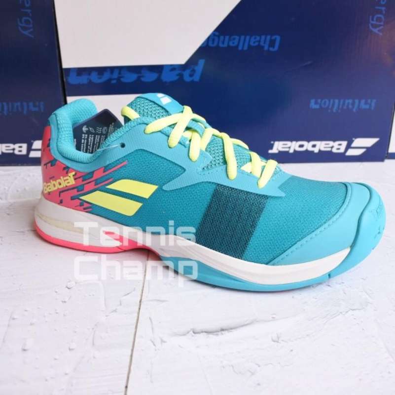 Sepatu Tenis Babolat Jet Junior Capri Breeze/Tennis Shoes Original - Main Image
