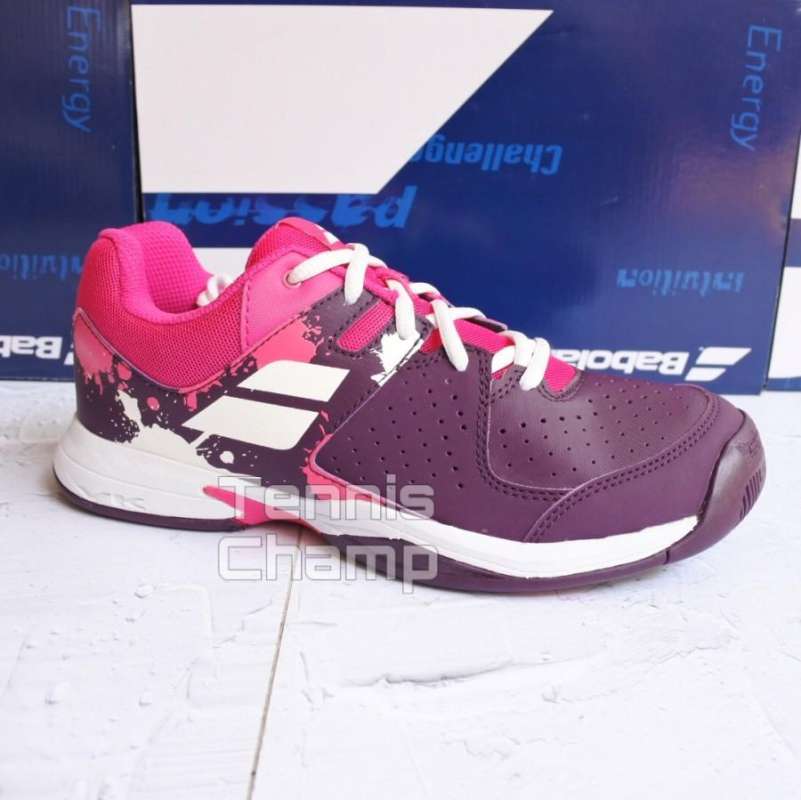 Sepatu Tenis Babolat Pulsion Junior Grape Royal/Tennis Shoess Original