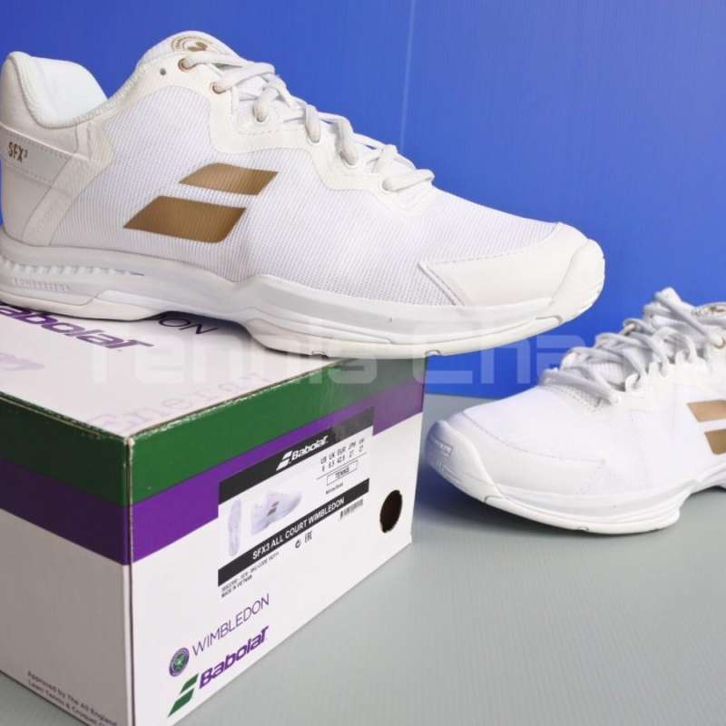 Jual Sepatu Tenis Babolat Sfx3 All Court Wimbledon/tennis Shoes Babolat