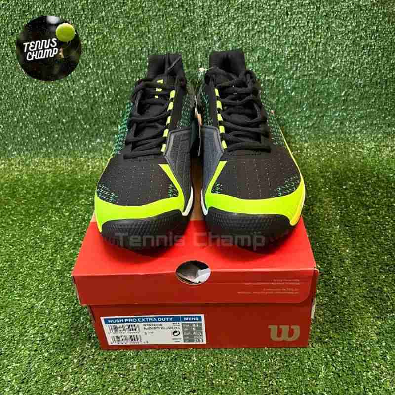 Jual Sepatu Tenis Wilson Rush Pro Extra Duty/tennis Racket Wilson Black ...