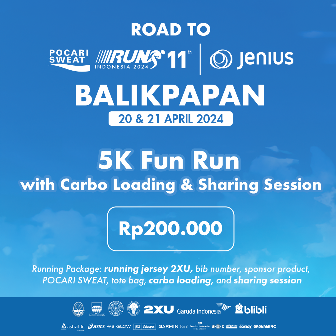 Jual Road To Pocari Sweat Run 2024 Balikpapan Size L Carbo Loading