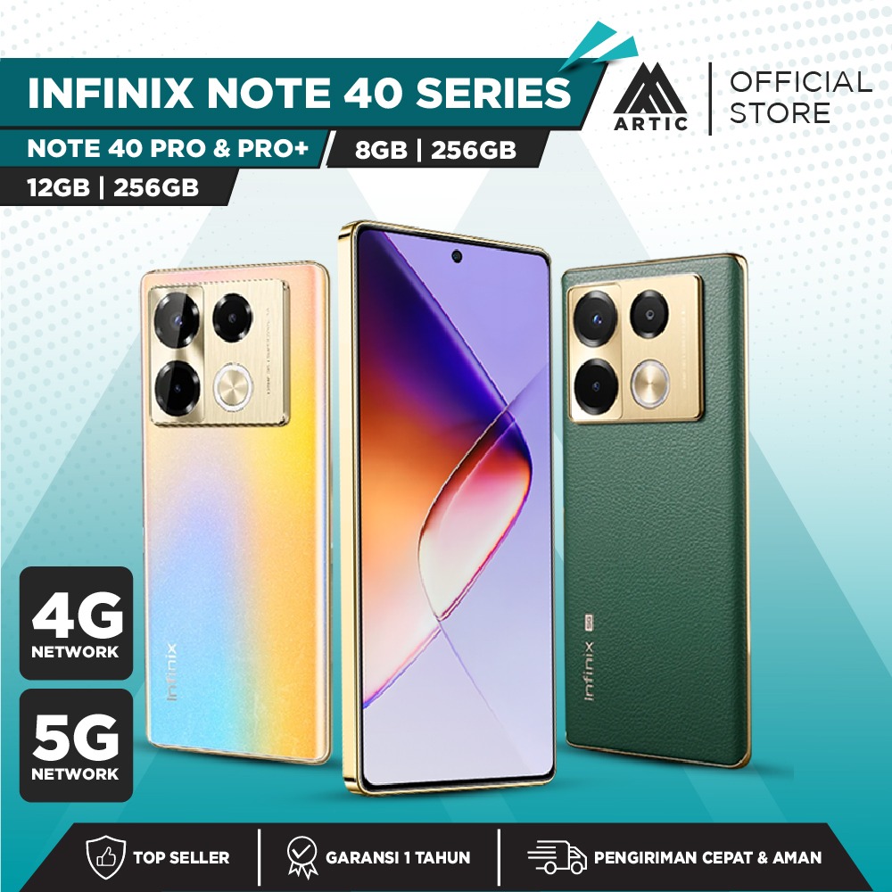 Promo Handphone Infinix Note 40 Pro Plus 5g 8/256 12/256 Ram 8gb 12gb