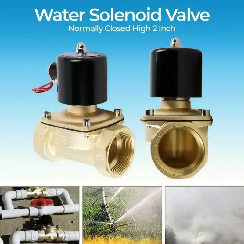 Jual Geerte Water Solenoid Valve Electric 2 Inch - Control Flow ...
