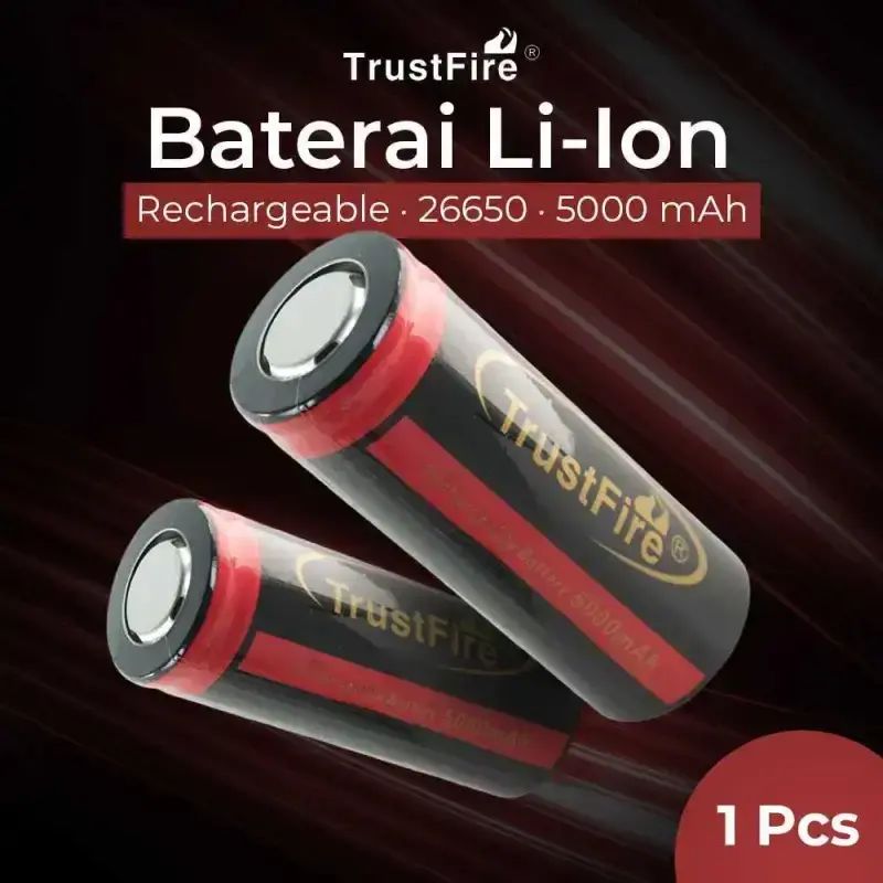 3.7V 9900mAh Button Top Li-ion Rechargeable Batteries With USB Charger (1/2/4 Slot)