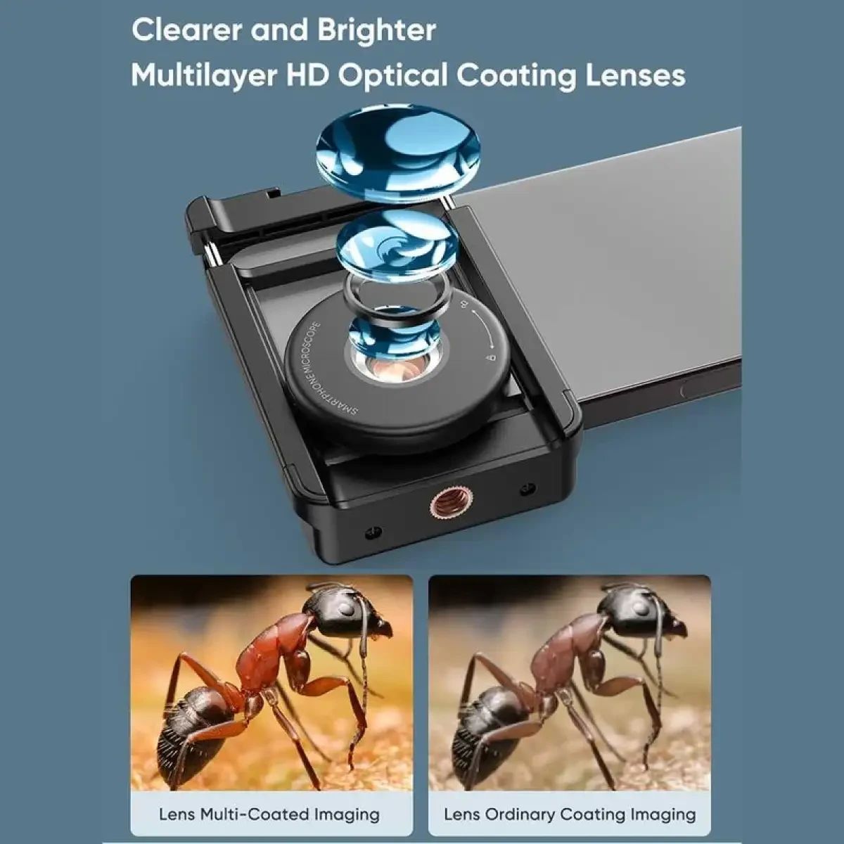 Jual Apexel Lensa Kamera Hp Microscope Led USB Rechargeable - Detail ...