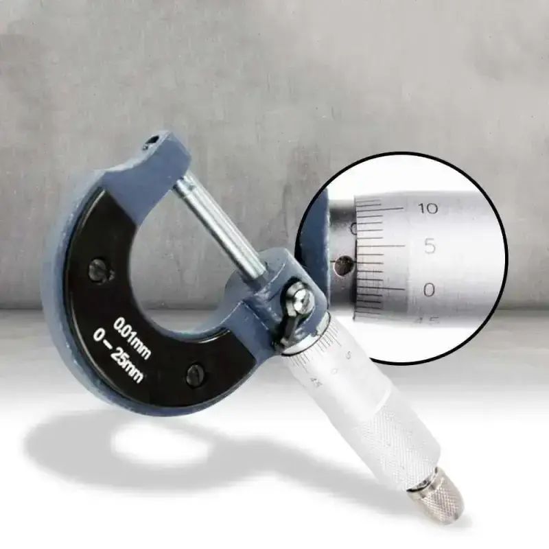 Promo Mitutoyo Micrometer Precision 0-25mm 0.01mm - Tingkat Ketelitian ...