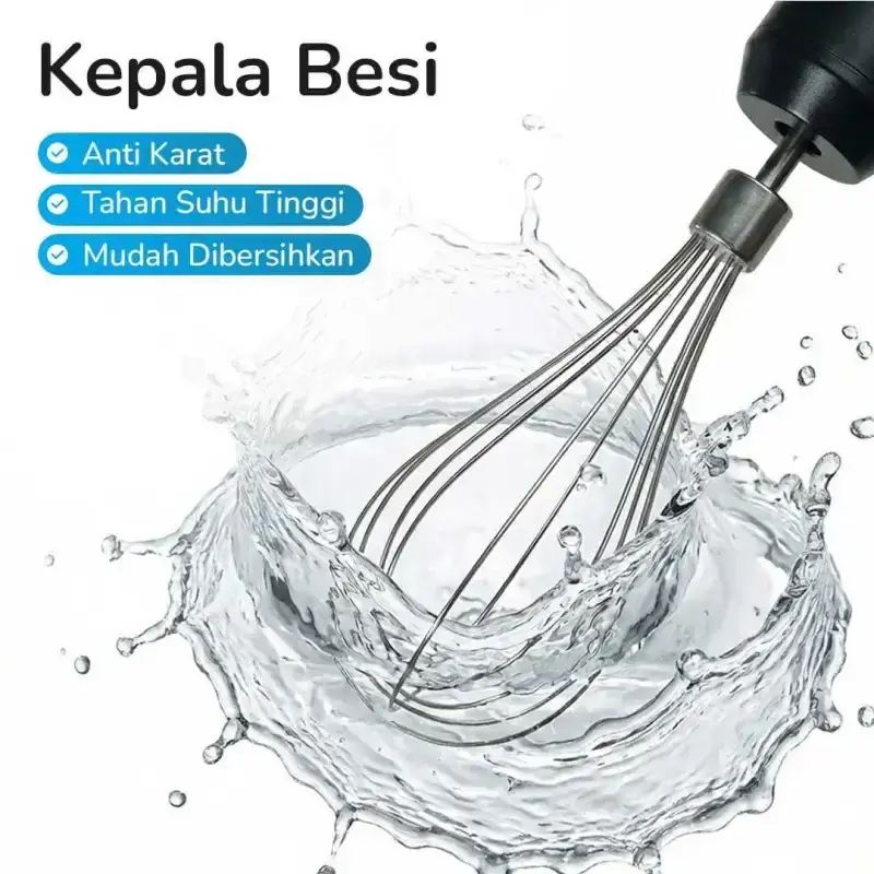 Jual Bth Mixer Tangan Mini Electric Whisk Wireless - Mengocok Telur ...