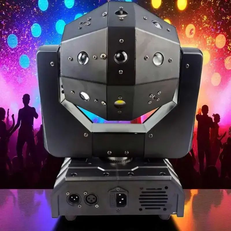 Jual Gvt Lampu Proyektor Disco Ball Moving Head 16 Led Dmx512 Rgb 120w ...