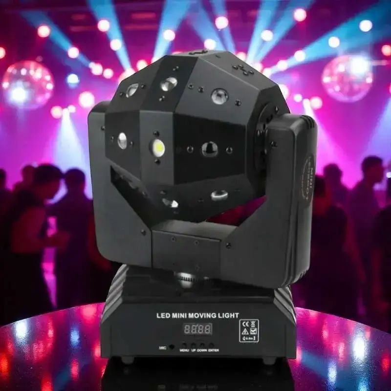 Jual Gvt Lampu Proyektor Disco Ball Moving Head 16 Led Dmx512 Rgb 120w ...