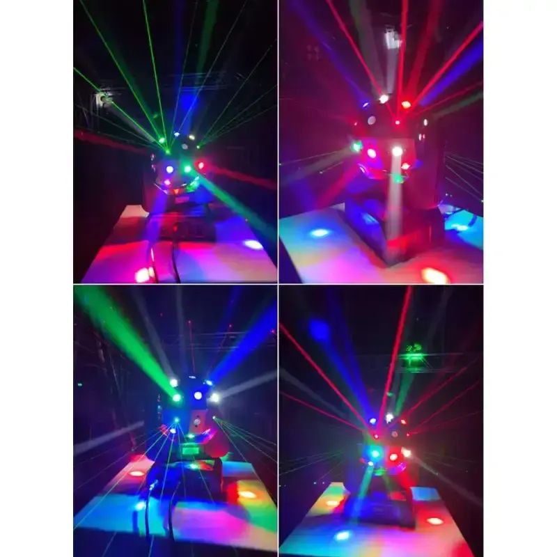 Jual Gvt Lampu Proyektor Disco Ball Moving Head 16 Led Dmx512 Rgb 120w ...
