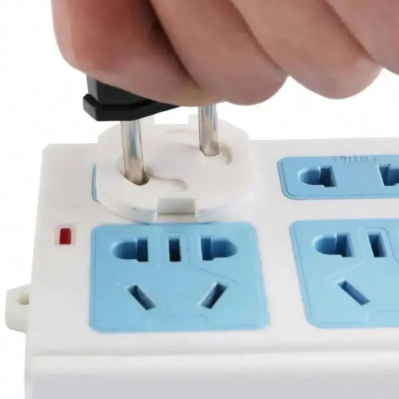 Socket Plug Listrik Jual Zc6001 Safety Socket Plug Listrik Eu Spring Style - Lindungi Anak ...