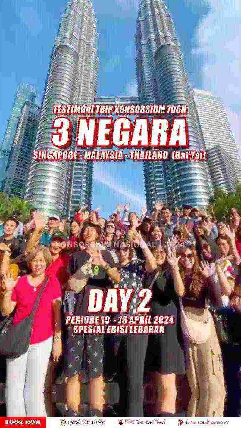 Jual Open Trip 3 Negara May Sin Thai 7d6n Series Di Seller Nive Tour ...