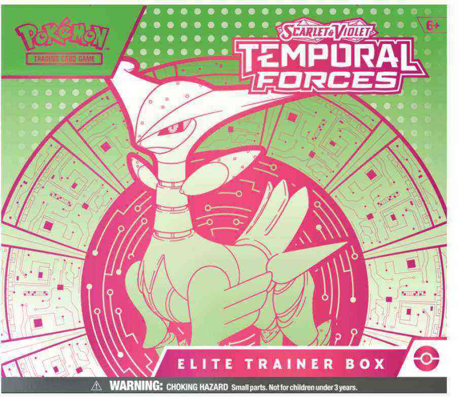 Jual Pokemon Tcg Scarlet & Violet Temporal Forces Elite Trainer Box ...