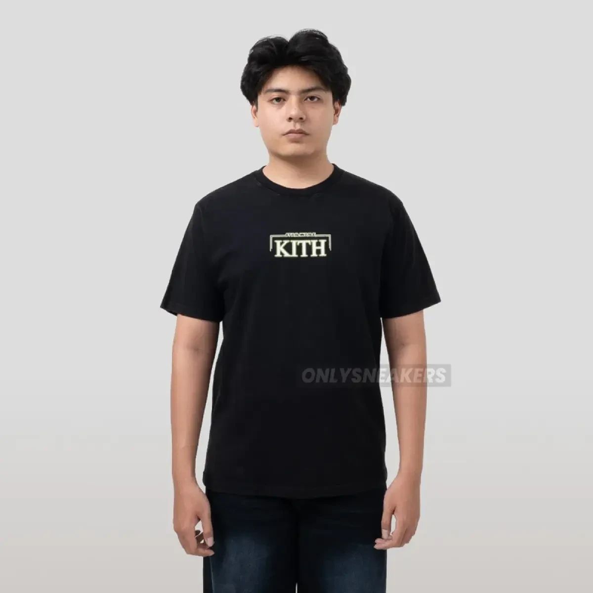 Jual Kith X Star Wars Green Glow Vintage Black Tee Di Seller