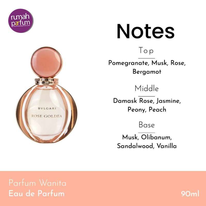 Bvlgari rose sale goldea notes
