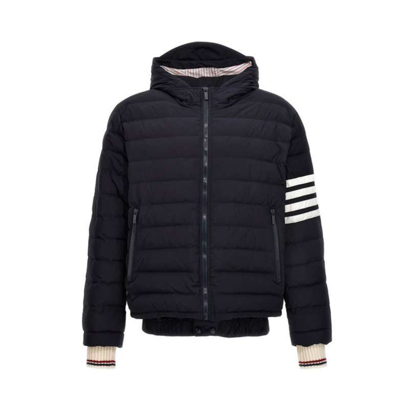 Bomber Jacket Thom Browne Down Jacket Thom Browne 4-Bar Downfilled