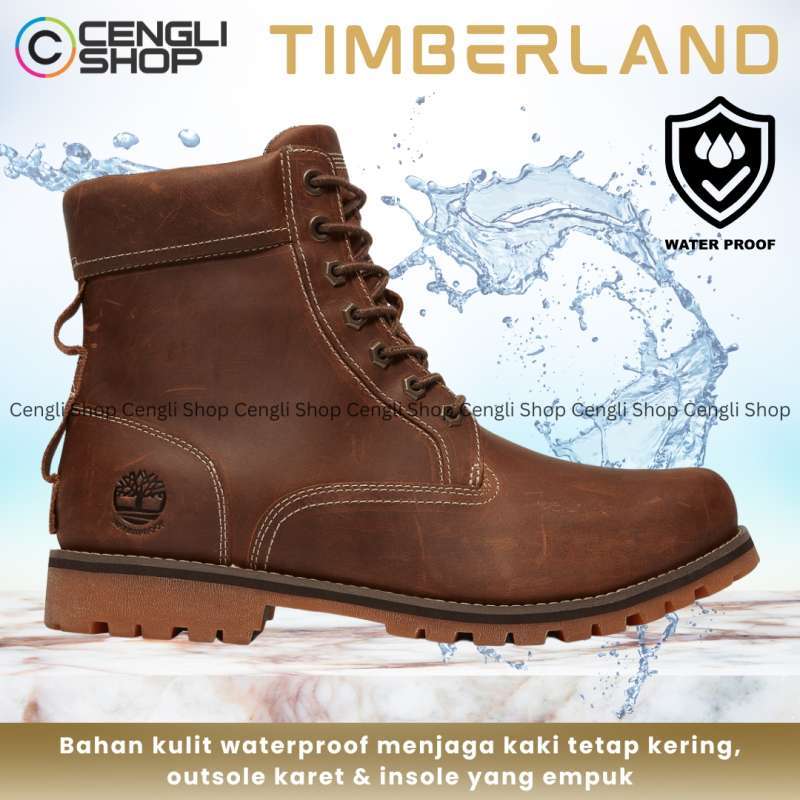 TIMBERLAND SEPATU BOOT PRIA ORIGINAL BOOTS KULIT ASLI ORI WATERPROOF TM40