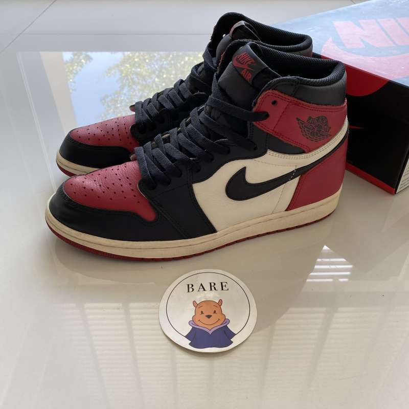Jual air jordan 1 bred toe best sale