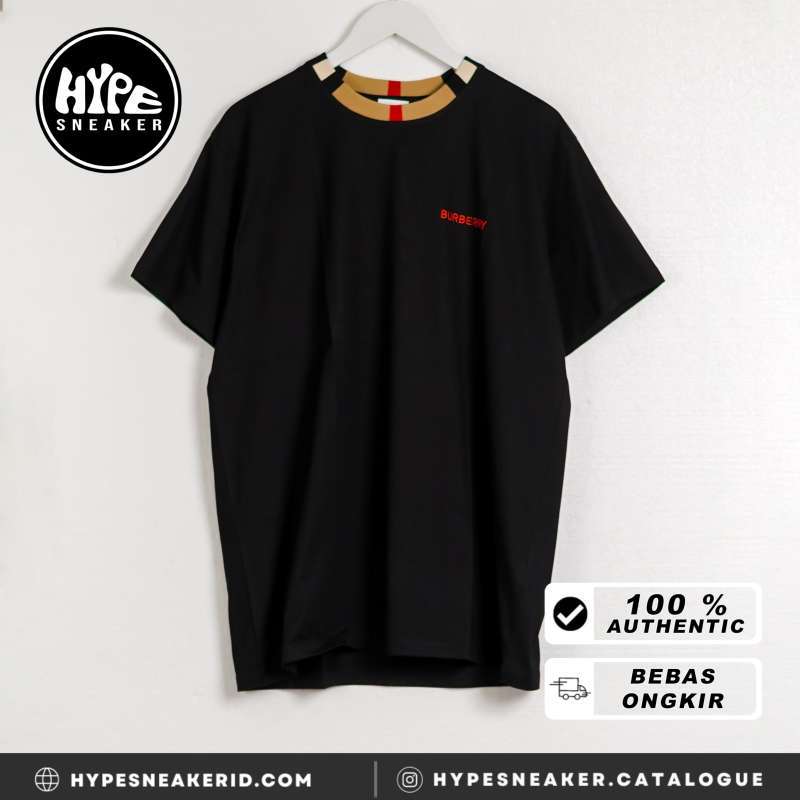 Promo Kaos Burberry Tipped Check Collar Camel Black Tshirt 100 Original Diskon 26 Di Seller Hypesneaker.idn Official Store Hypesneaker.id Kota Semarang Blibli