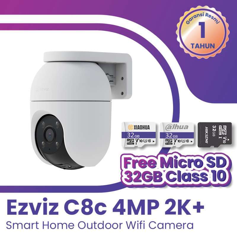 EZVIZ C8c 4MP 2K+ Smart Home Outdoor Wifi Camera