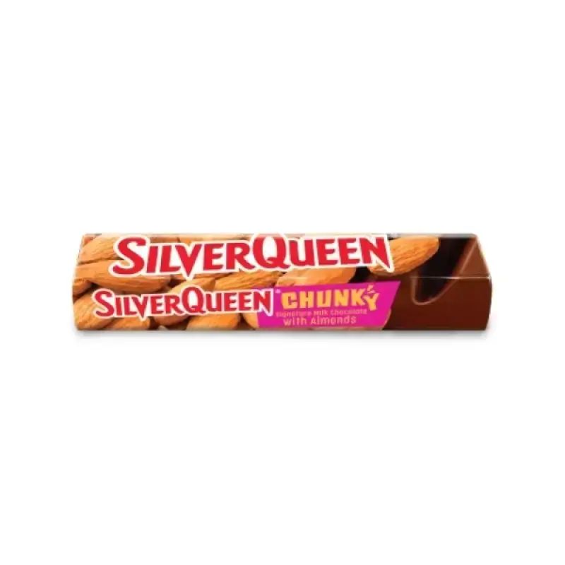 SILVER QUEEN CHUNKY ALMOND 26 GR