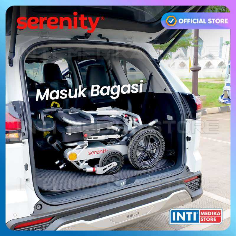 Promo Serenity - Kursi Roda Elektrik Puma Ii Remote Control + Sandaran ...