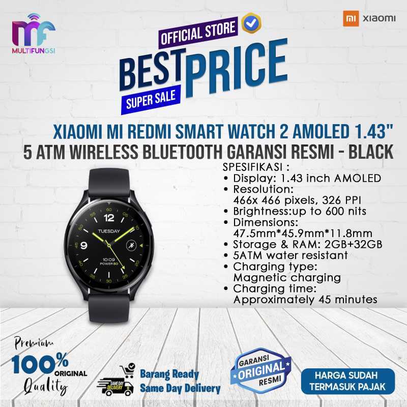 Jual Xiaomi Mi Smart Watch Amoled W5+ Gen Wireless