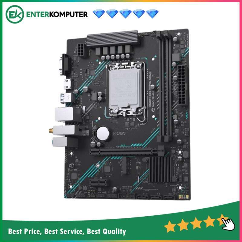 Jual Maxsun H610m 666 Wifi6 Argb (lga1700, H610, Ddr4, Usb3