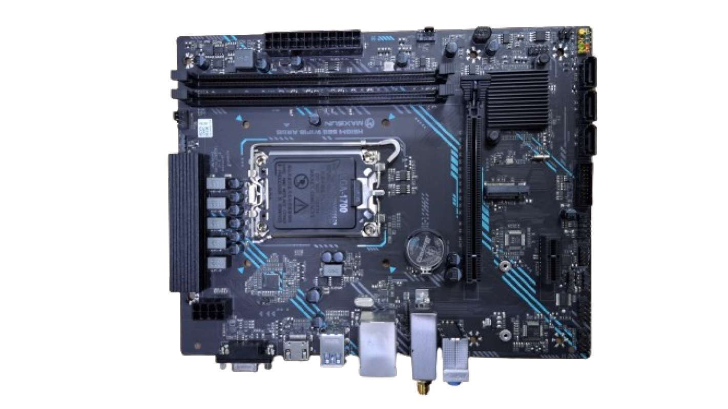 史上最も激安 (lga1700, Argb Wifi6 666 H610m Maxsun Jual H610, Usb3 Ddr4, マザーボード