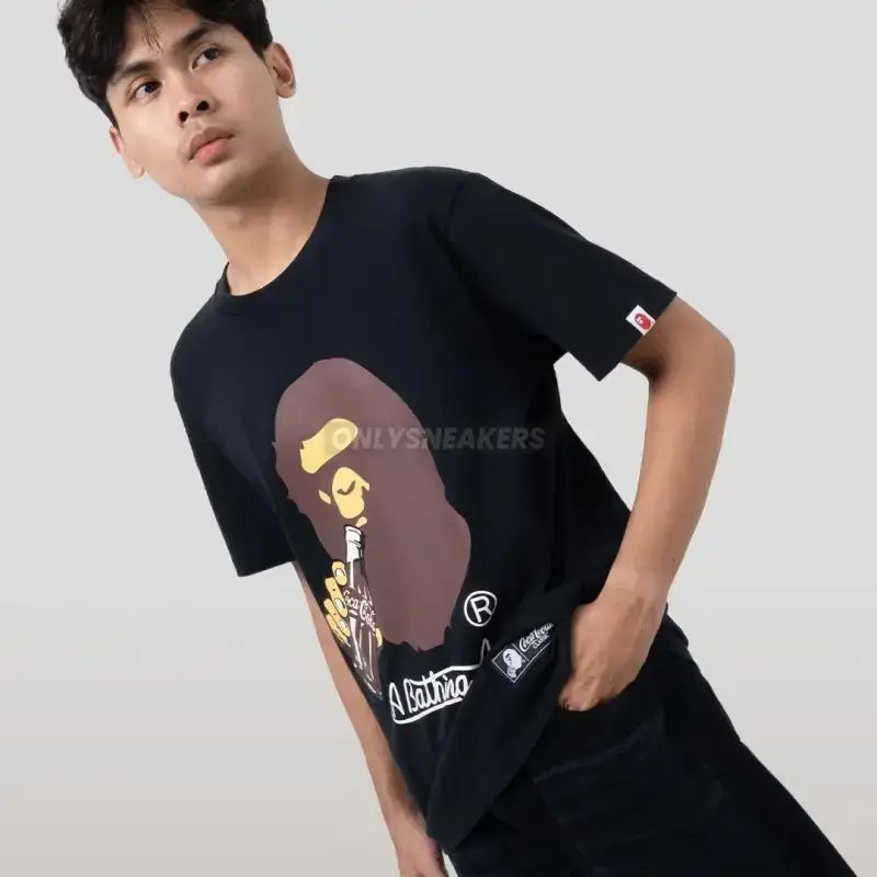 BAPE x Coca Cola APE HEAD TEE M