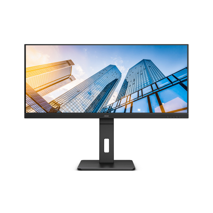 Promo Aoc U34p2c 34 Inch Monitor Ultrawide Wqhd Ips 3440×1440 75hz Usb ...