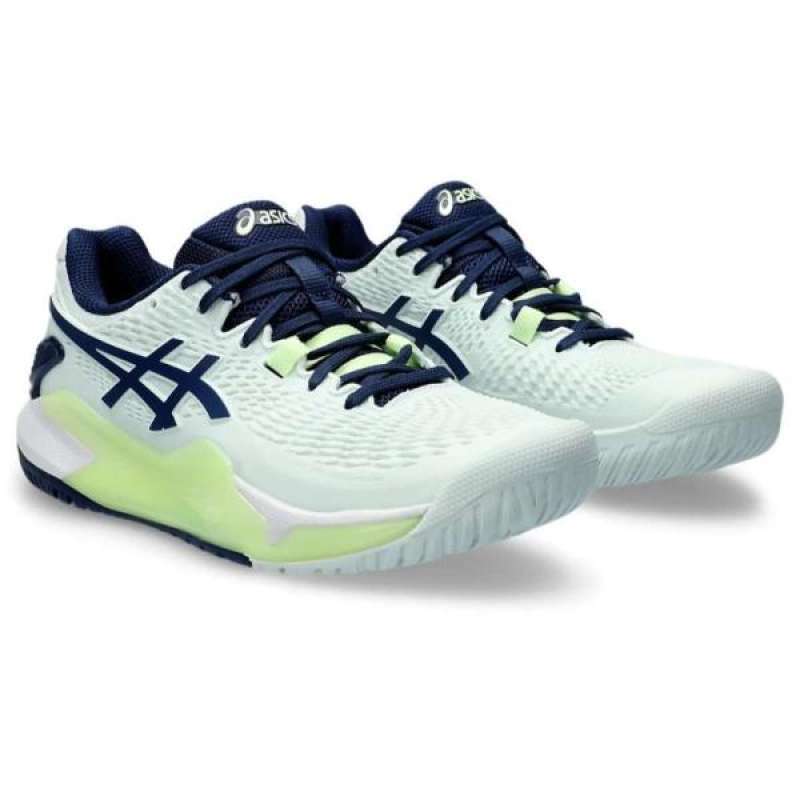 Sepatu Tenis Asics Gel Resolution 9 Women Pale Mint Blue Expanse Tennis Shoe Asics Original Gel Resolution 9