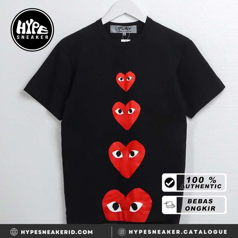 Harga kaos play cdg original new arrivals