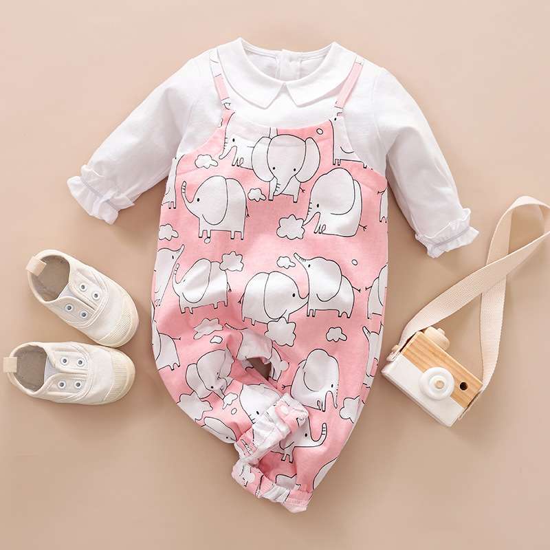 Jumper Bayi Perempuan Baby Girl Jumpsuit Baju Romper Anak