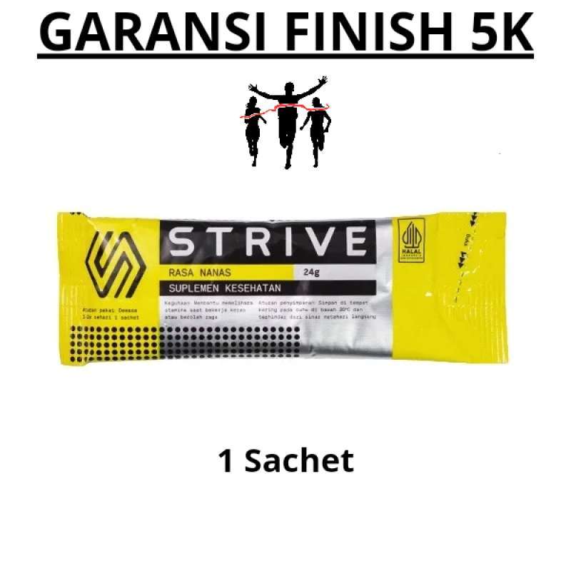 Jual Garansi Finish 5k 10k 21k Hm Fm Strive Energy Gel 5k Nanas Di Seller Aonijie Indonesia