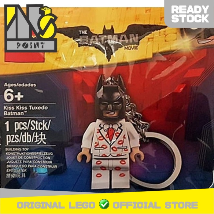 Jual LEGO The Lego Batman Movie 5004928 Kiss Kiss Tuxedo Key Chain