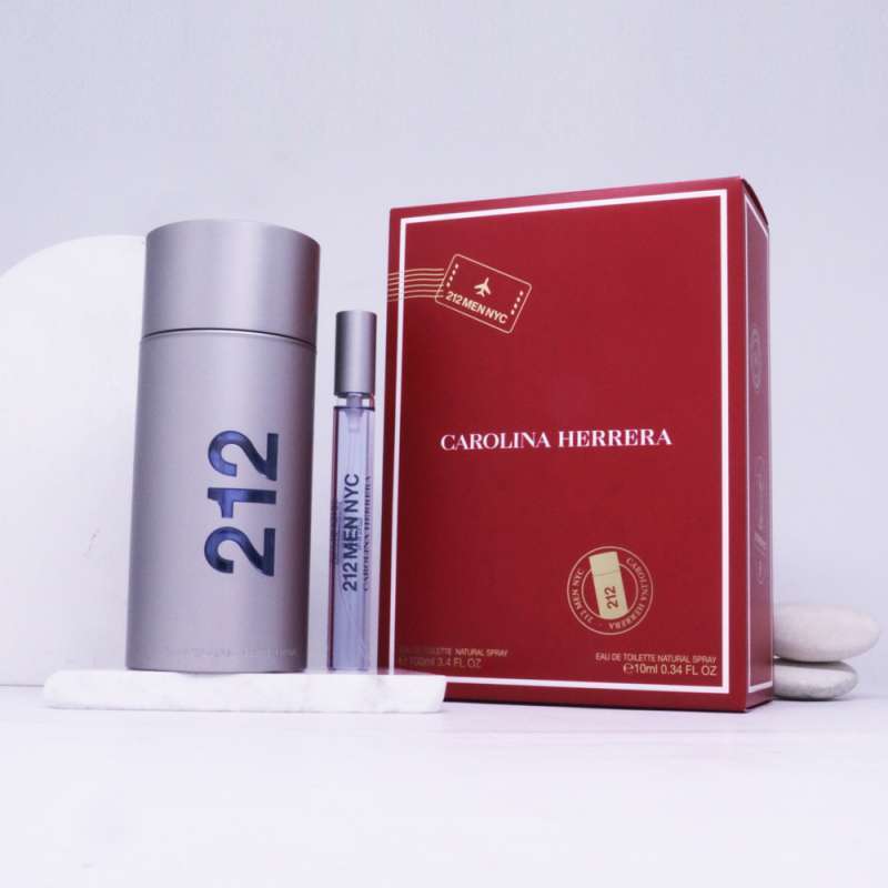 Carolina Herrera 212 Man (Travel Exclusive Set) 100 ML 10 ML