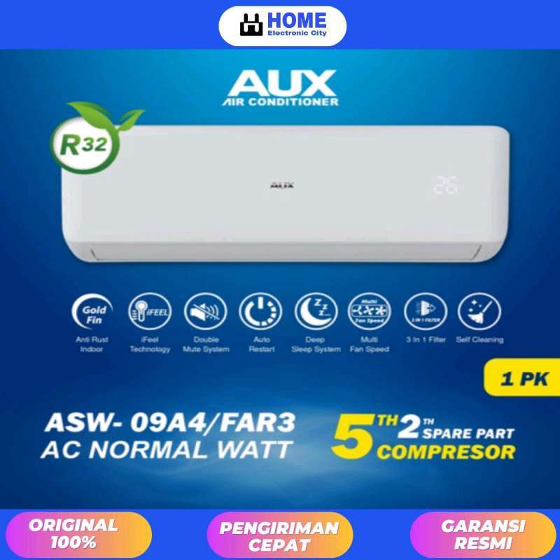 Jual Ac Aux 09far3 Ac Split 1 Pk R32 [indoor+outdoor Unit Only