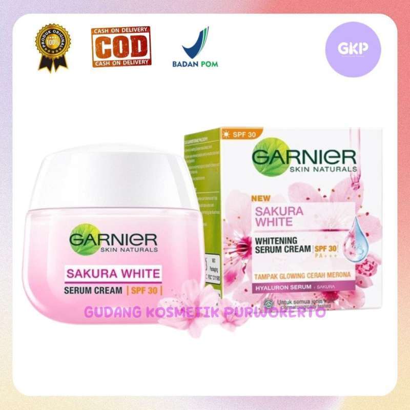 Jual Garnier Sakura White Day Cream 50ml Di Seller Gudang Kosmetik Purwokerto Official Store Gudang Kosmetik Purwokerto gkp Store Kab. Banyumas Blibli