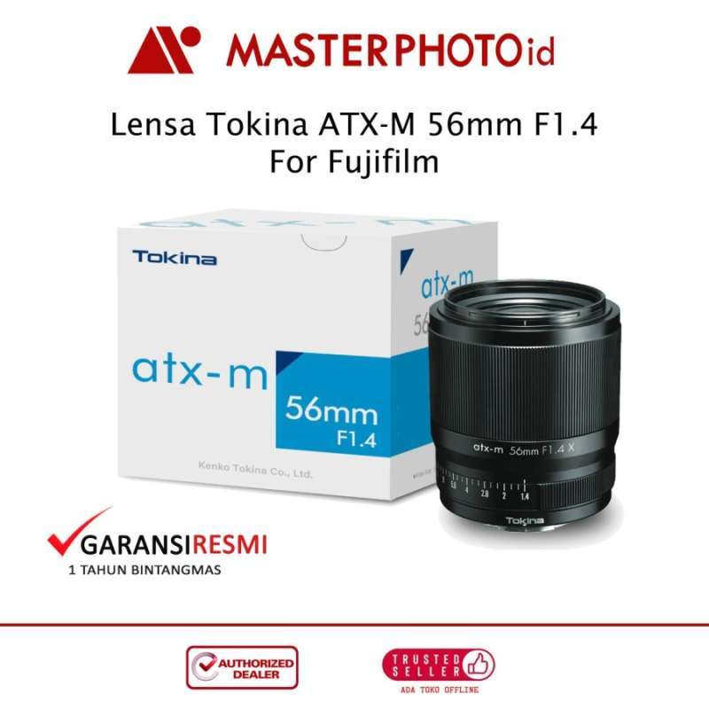 Promo Tokina Atxm 56mm For Fujifilm X Tokina Atx-m 56mm