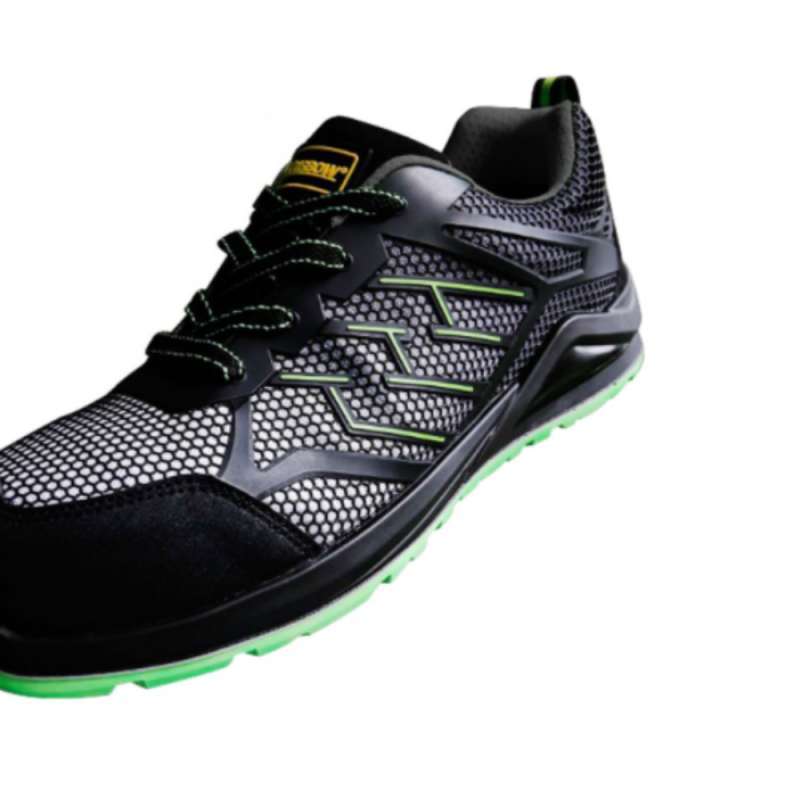 Promo Krisbow Sepatu Safety Shoes Thoosa Ukuran 40 Hitam Diskon 15