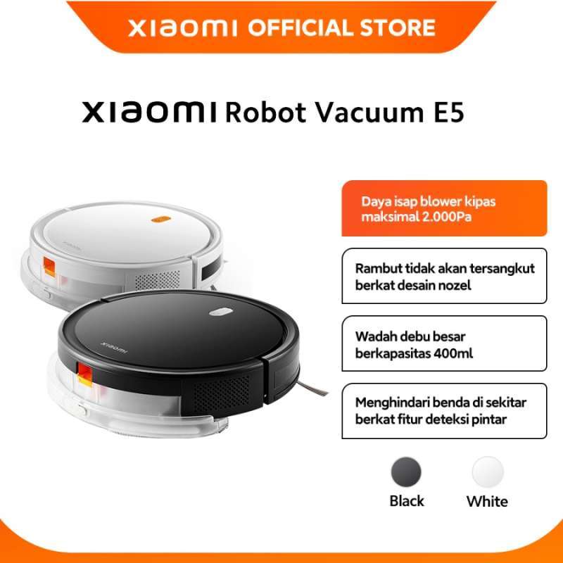 Robot hút bụi lau nhà Xiaomi Vacuum E5 White | Giá rẻ, trả góp 0