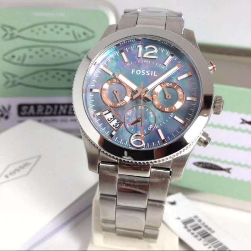 Fossil Watches Fossil Boyfriend Damenuhr Chronograph Sport