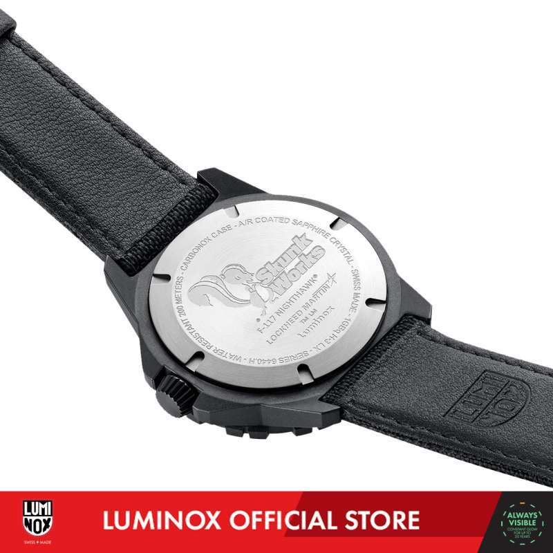 Luminox F-117 Nighthawk x Skunk Works, Heritage Wristwatch, 44 mm  Jam Tangan Pria