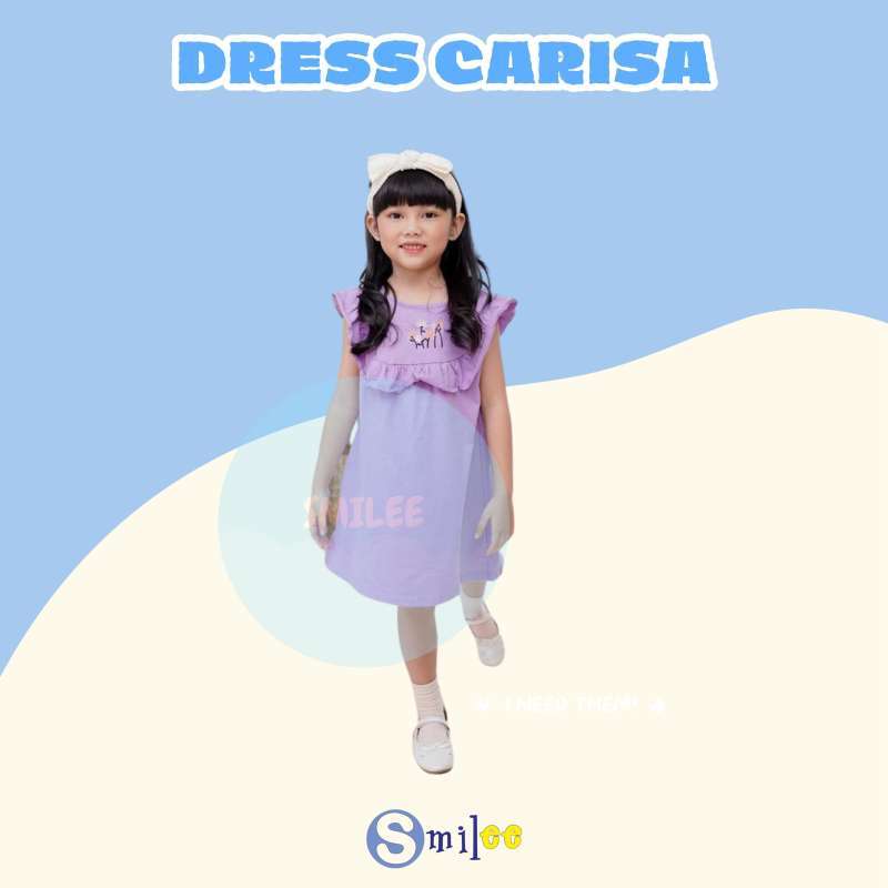 Jual Dress Anak Carisa Smilee Warna Ungu Size 1 5 Thn 2 Tahun Di Seller Smilee Pusaka Rakyat Kab. Bekasi Blibli
