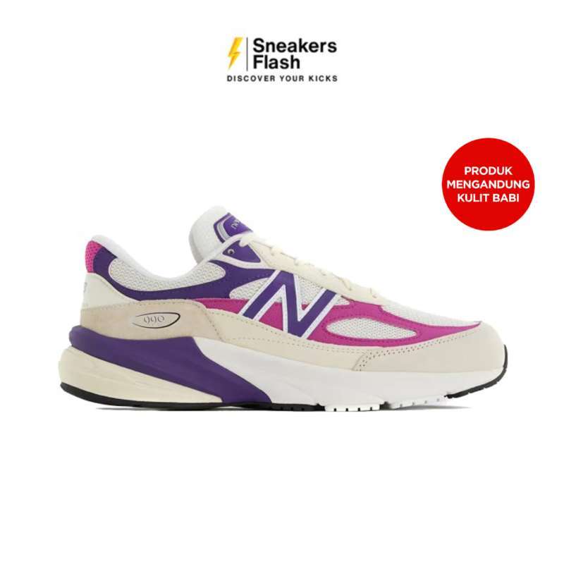 Promo Sepatu Sneakers Pria New Balance 990 V6 Made In Usa Magenta