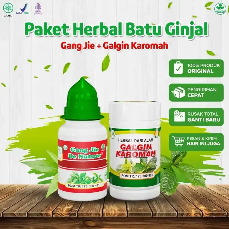 Jual De Nature Galgin Karomah & Gang Jie Ampuh Bantu Mengatasi Gejala ...
