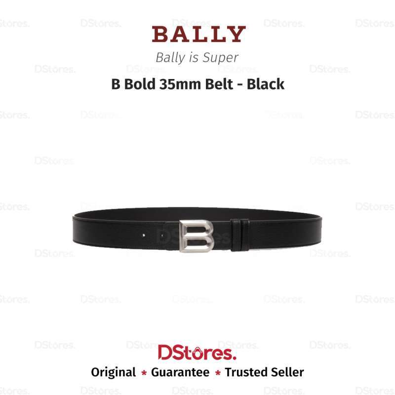 Jual Bally Ikat Pinggang B Bold 35mm Belt Black Di Seller Dstores Men Official Store Dstores Kota Jakarta Timur Blibli