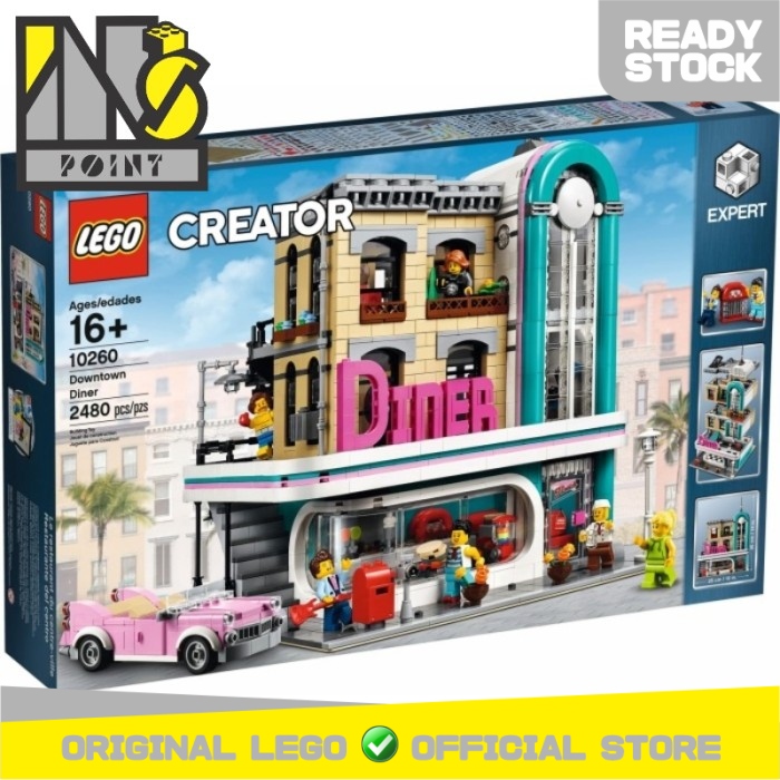 Promo Lego Creator 10260 Exclusive Modular Downtown Dinner Mainan Blok Dan Puzzle Diskon 5 Di Seller Inspoint Official Store Inspoint Kota Jakarta Selatan Blibli